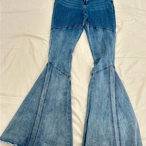 Women's Flared Bell Bottom Jeans